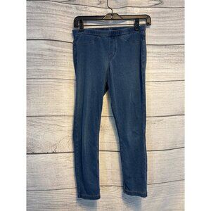 Hue Blue Denim Leggings/Jeggings Size Small